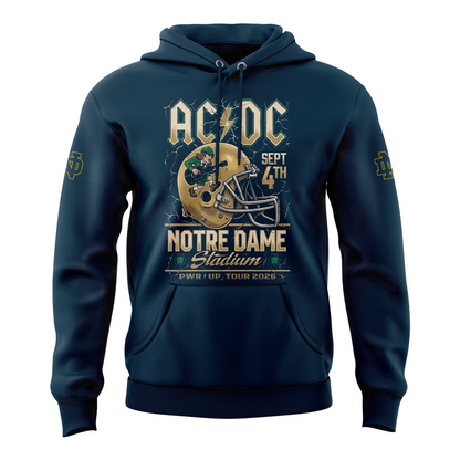 02 AC/DC PWR UP Tour – Notre Dame 2026 Hoodie