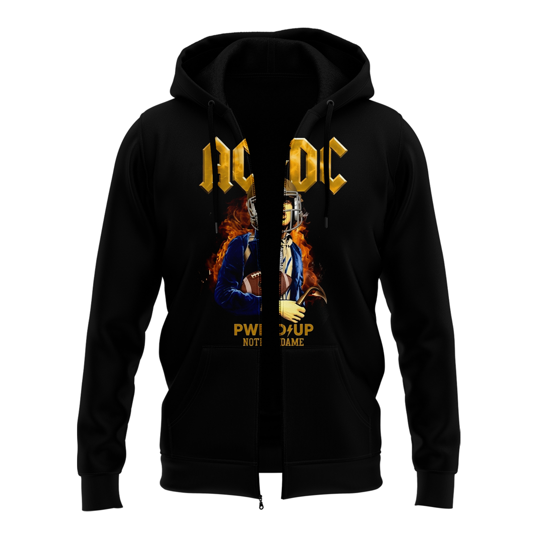 AC/DC PWR UP Tour – Notre Dame 2026 Zip Hoodie