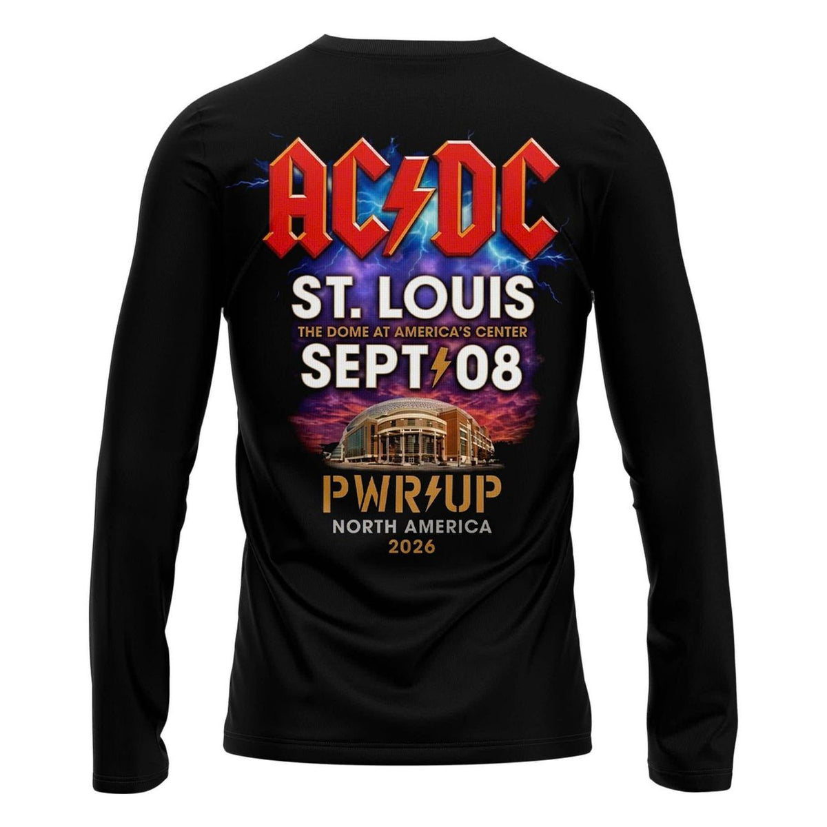 PWR UP Tour – St. Louis 2026 Long Sleeve Shirt