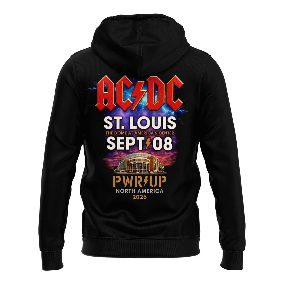PWR UP Tour – St. Louis 2026 Zip Hoodie