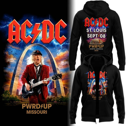 PWR UP Tour – St. Louis 2026 Zip Hoodie