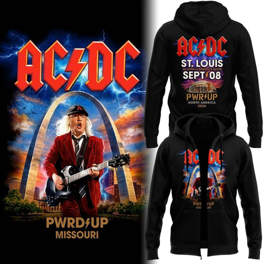 PWR UP Tour – St. Louis 2026 Zip Hoodie