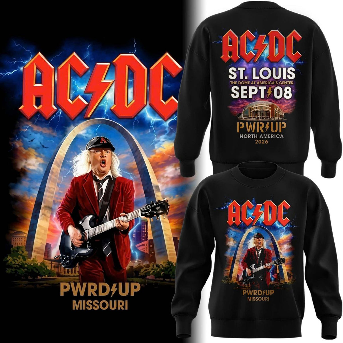 PWR UP Tour – St. Louis 2026 Sweatshirt