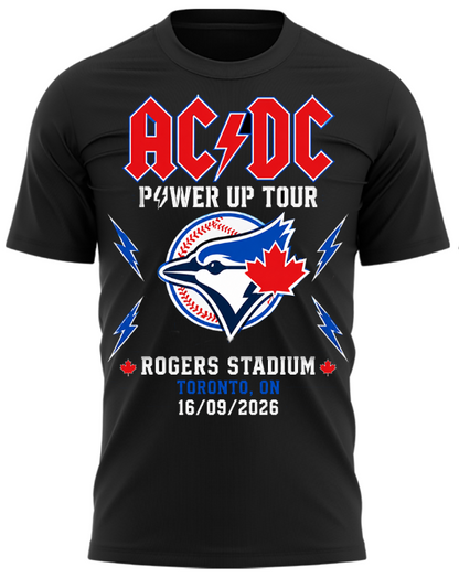 AC/DC Power Up Tour 2026 Rogers Stadium Toronto T-Shirt