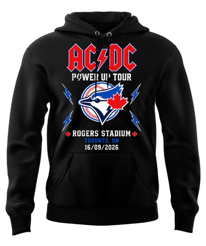 AC/DC Power Up Tour 2026 Rogers Stadium Toronto hoodie