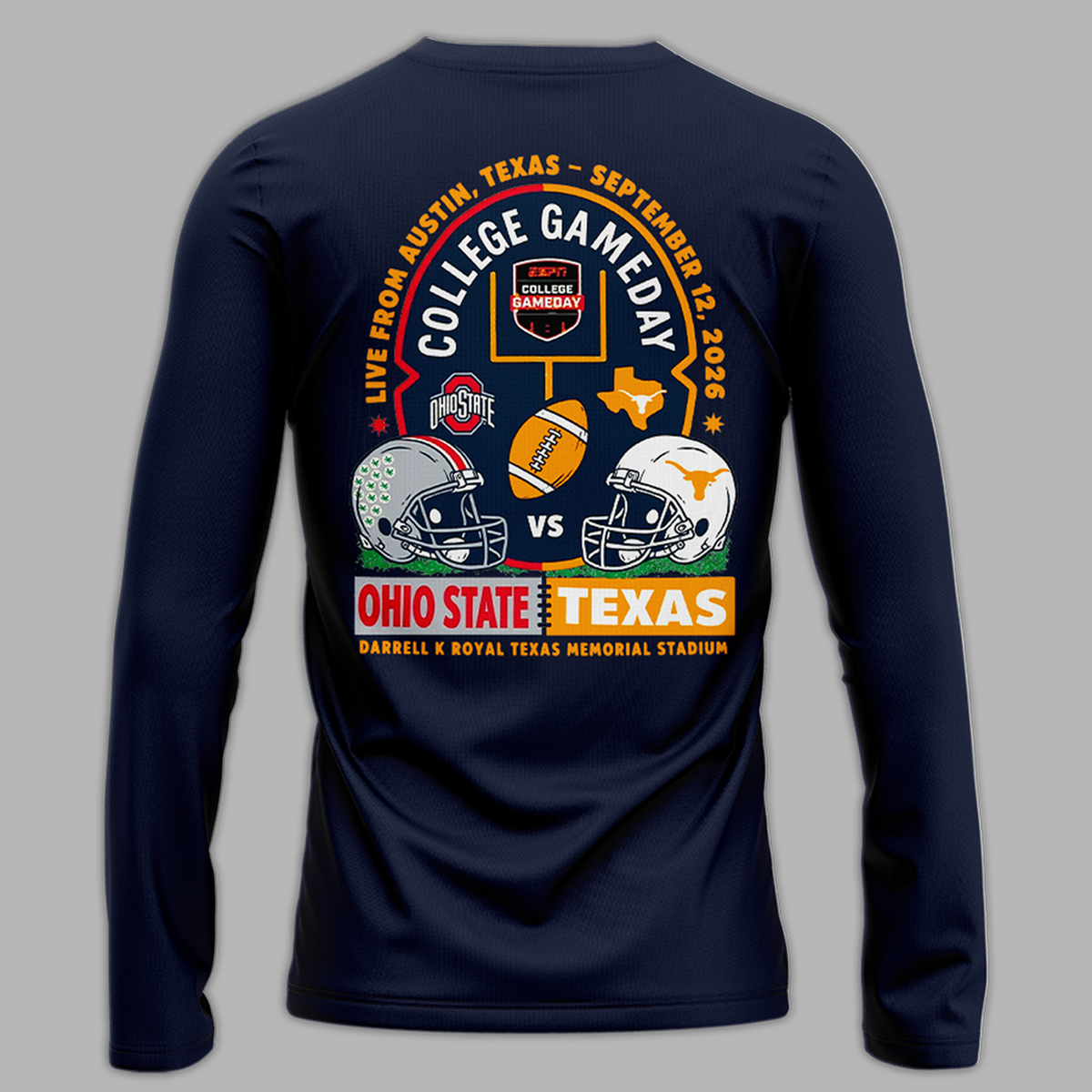 College GameDay 2026 Long Sleeve Shirt