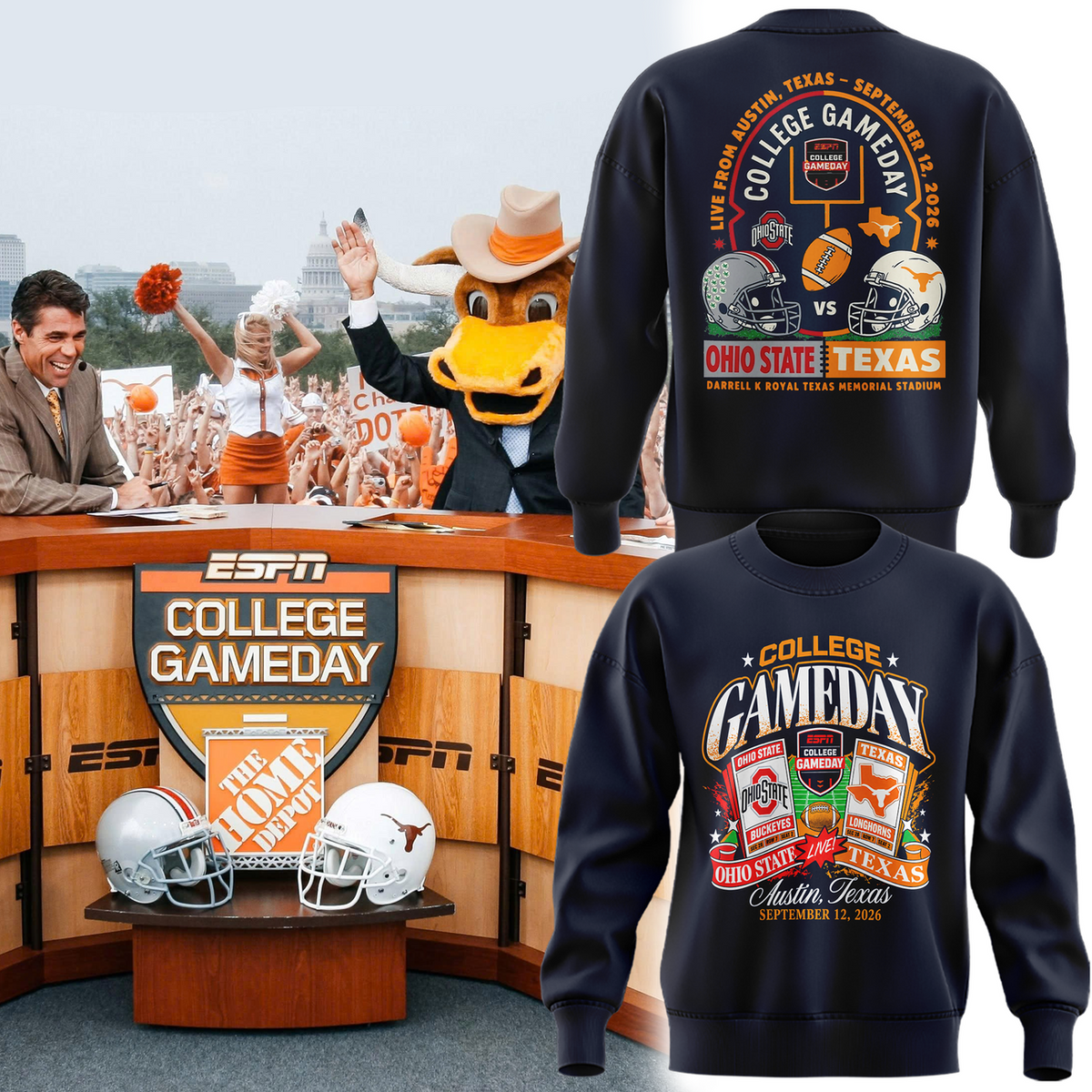 College GameDay 2026 Sweatshirt