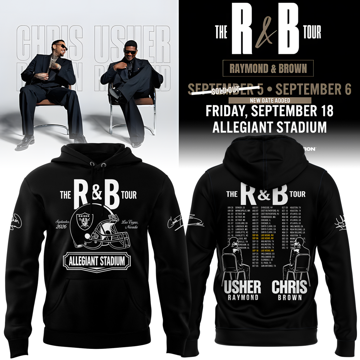 Limited Edition The R&B Tour Hoodie 2026