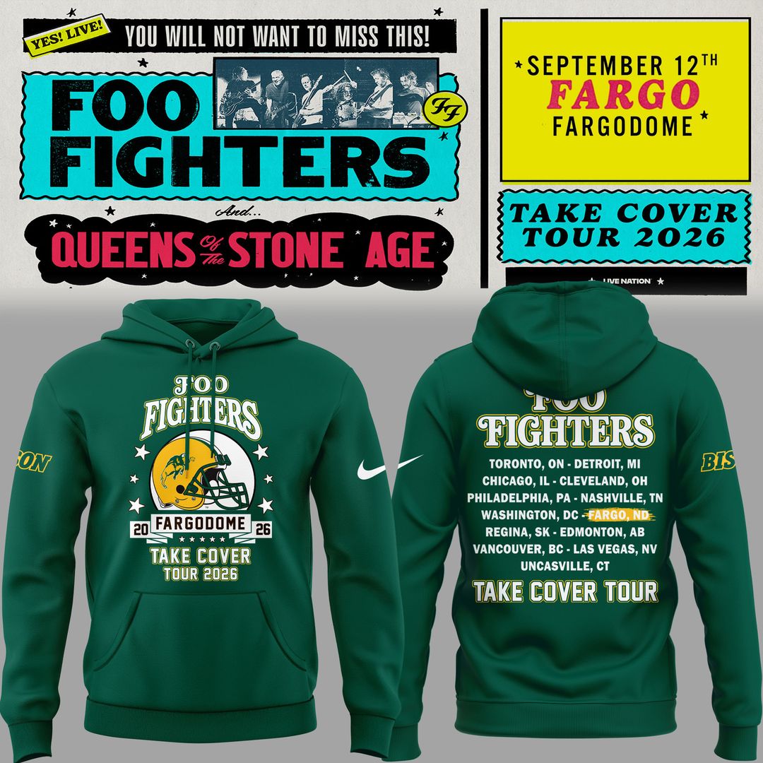 Take Cover Tour 2026 - Fargo, ND Hoodie