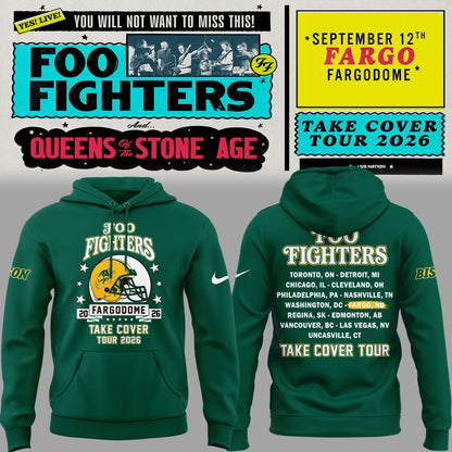 Take Cover Tour 2026 - Fargo, ND Hoodie