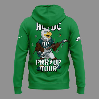 01.06. Limited Edition AC/DC x Philadelphia Eagles - POWER UP TOUR 2026 Hoodie