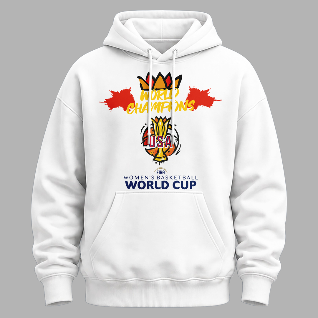 USA Basketball 2026 FIBA WOMEN’S WORLD CUP CHAMPIONS Hoodie