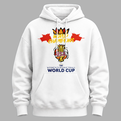 USA Basketball 2026 FIBA WOMEN’S WORLD CUP CHAMPIONS Hoodie
