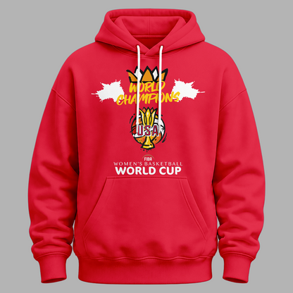 01.USA Basketball 2026 FIBA WOMEN’S WORLD CUP CHAMPIONS Hoodie