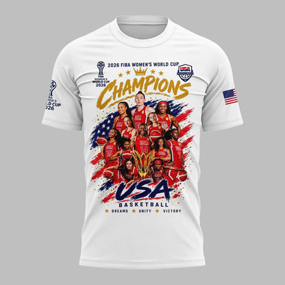 2026 FIBA WOMEN’S WORLD CUP CHAMPIONS T-Shirt