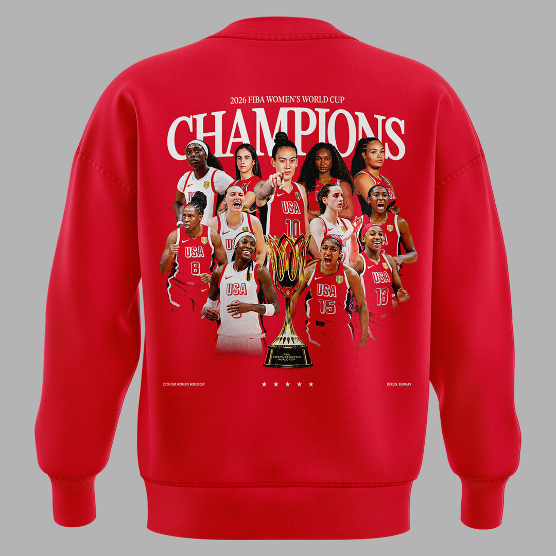 01.USA Basketball 2026 FIBA WOMEN’S WORLD CUP CHAMPIONS SWEATSHIRT