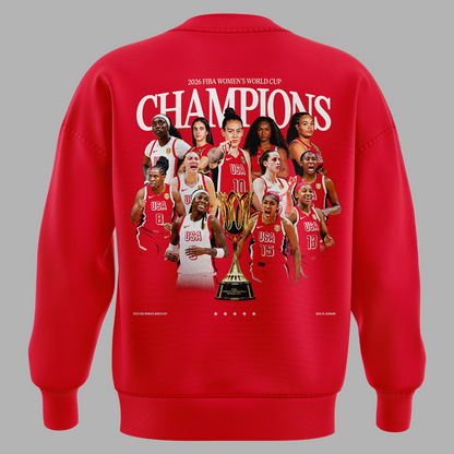 01.USA Basketball 2026 FIBA WOMEN’S WORLD CUP CHAMPIONS SWEATSHIRT