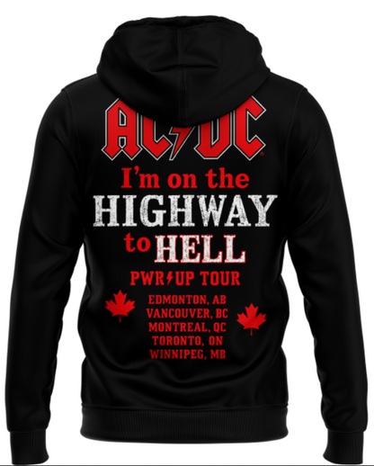 AC/DC Highway to Hell PWR UP Tour 2026 Limited Edition hoodie