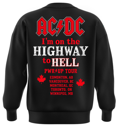 AC/DC Highway to Hell PWR UP Tour 2026 Limited Edition sweat