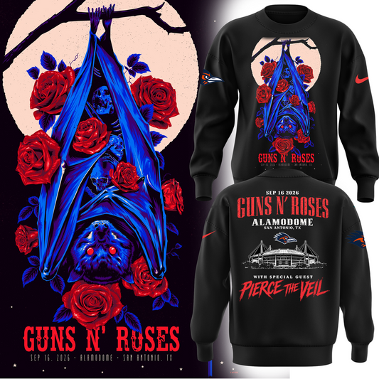 Guns N’ Roses x Alamodome San Antonio 2026 Tour Limited Edition sweat