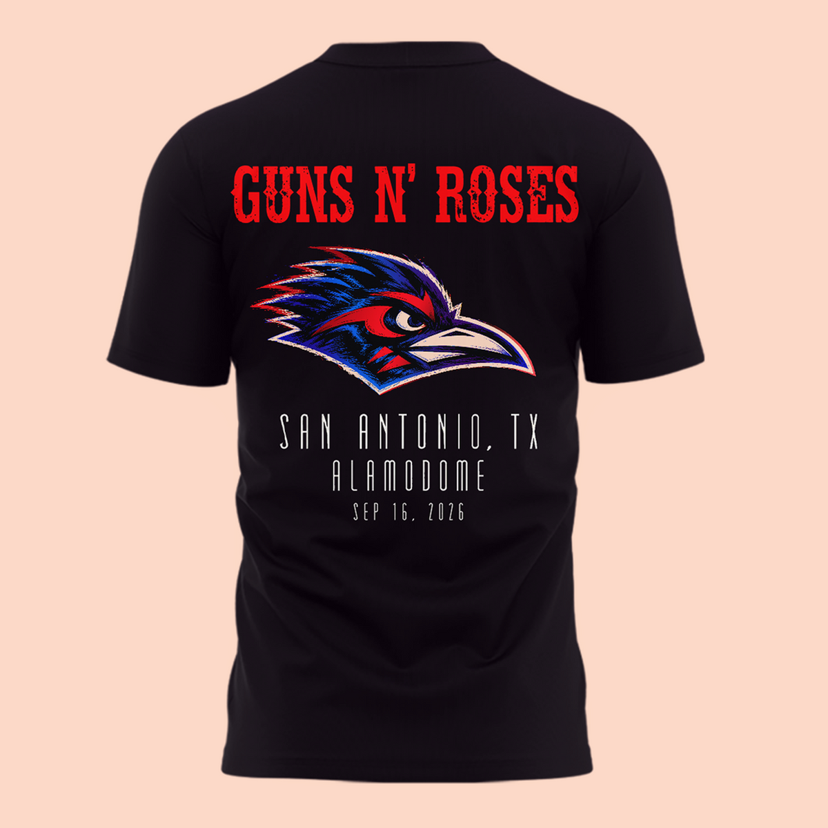 Limited Edition T-Shirt 2026 Guns N' Roses World Tour.