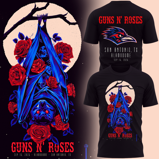Limited Edition T-Shirt 2026 Guns N' Roses World Tour.