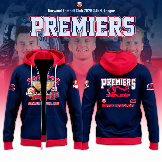 Norwood Football Club 2026 SANFL Premiers ZIP HOODIE Limited Edition