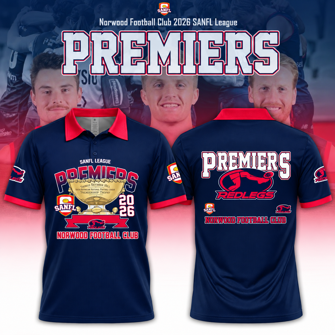 Norwood Football Club 2026 SANFL Premiers Polo shirt Limited Edition