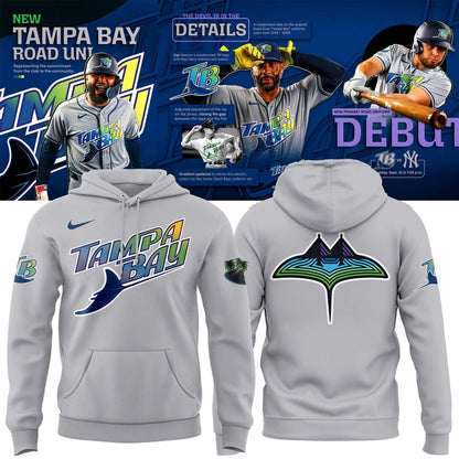 Unisex Gray Tampa Bay Rays 2026 Limited Hoodie