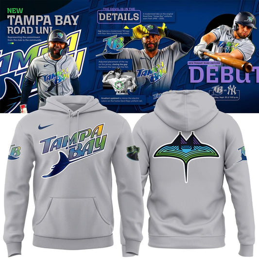 Unisex Gray Tampa Bay Rays 2026 Limited Hoodie