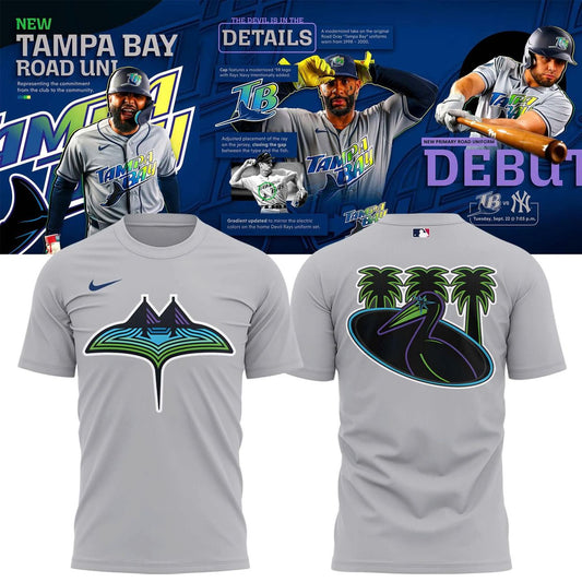 Unisex Gray Tampa Bay Rays 2026 Limited T-shirt