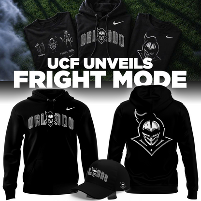 Limited Edition UCF Knights Fright Mode Black Hoodie