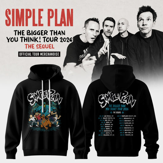 The Bigger Than You Think Tour 2026 Premium 3D Hoodie – Classic Black Streetwear