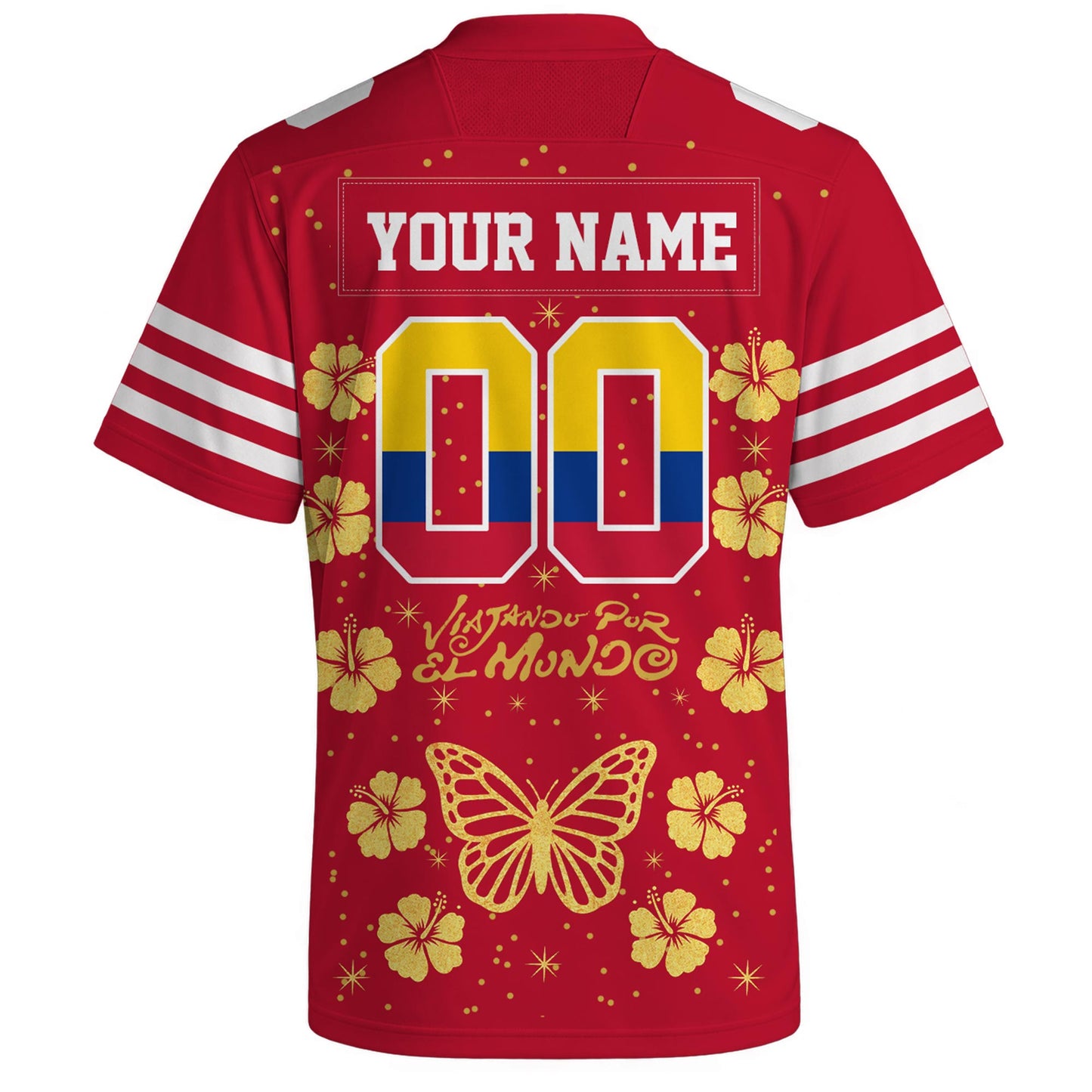_San Francisco 49ers x Karol G “Viajando Por El Mundo” Apparel Jersey Custom