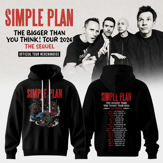 The Bigger Than You Think Tour 2026 Streetwear 3D All-Over Print Hoodie – Urban Edition