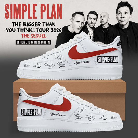 The Bigger Than You Think Tour 2026 Custom 3D Graphic Sneakers – Alternative Rock Edition