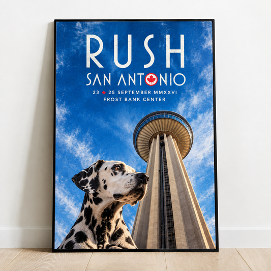Limited Edition Fifty Something Tour 2026 in Texas Poster 3