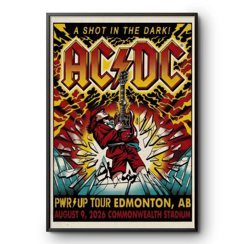 Edmonton, AL Canada - Aug 09 2026 89 event poster - Portrait - Poster
