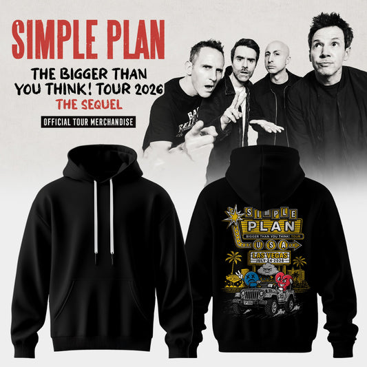 The Bigger Than You Think Tour 2026 Classic 3D Graphic Tee – Pop Punk Rock