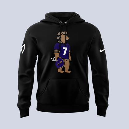Limited Edition Baltimore Ravens x MW  Black Hoodie