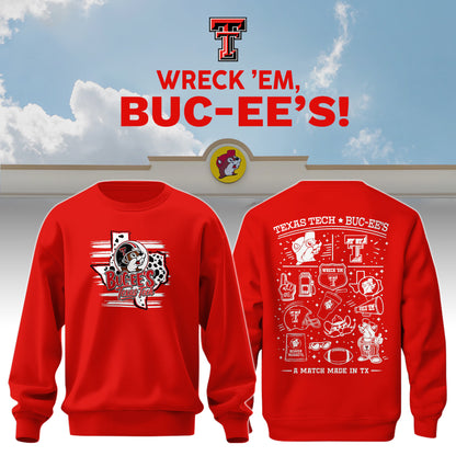 Texas Tech x Buc-ee’s Wreck ’Em Sweatshirt #3