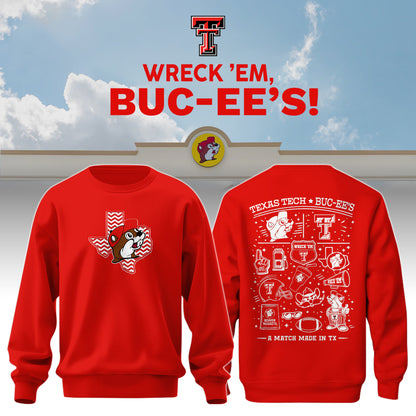 Texas Tech x Buc-ee’s Wreck ’Em Sweatshirt #2