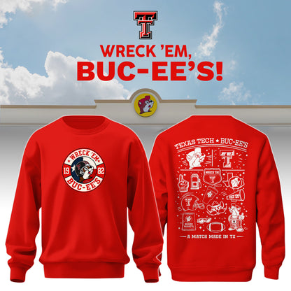 Texas Tech x Buc-ee’s Wreck ’Em Sweatshirt #6