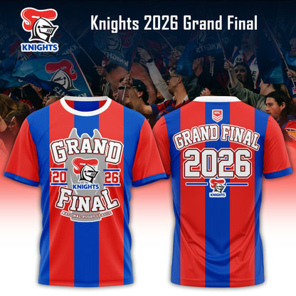 , Newcastle Knights 2026 Grand Final Tshirt Limited Edition
