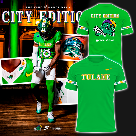 Tulane Green Wave "City Edition" 2026 - Own A Piece Of History