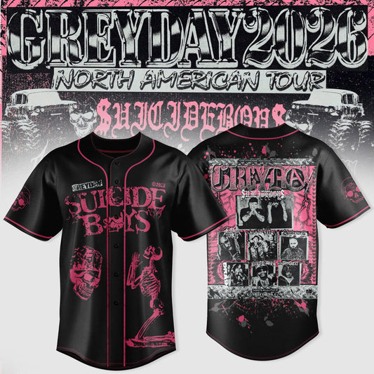 _$uicideboy$ Greyday 2026 – North American Tour Jersey
