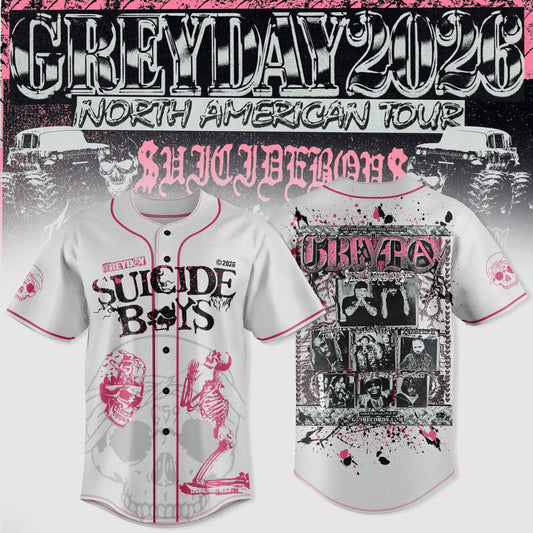 $uicideboy$ Greyday 2026 – North American Tour Jersey