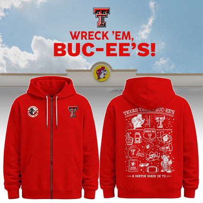 Texas Tech x Buc-ee’s Wreck ’Em Zip Hoodie #6