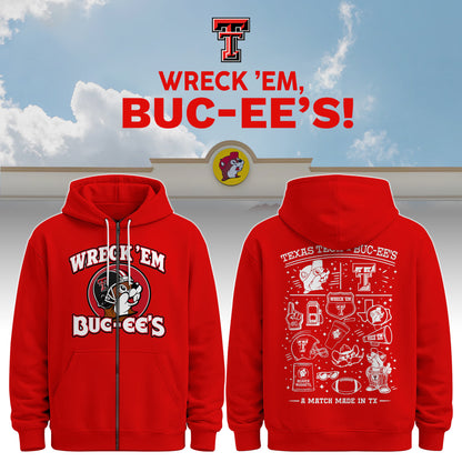 Texas Tech x Buc-ee’s Wreck ’Em Zip Hoodie #4