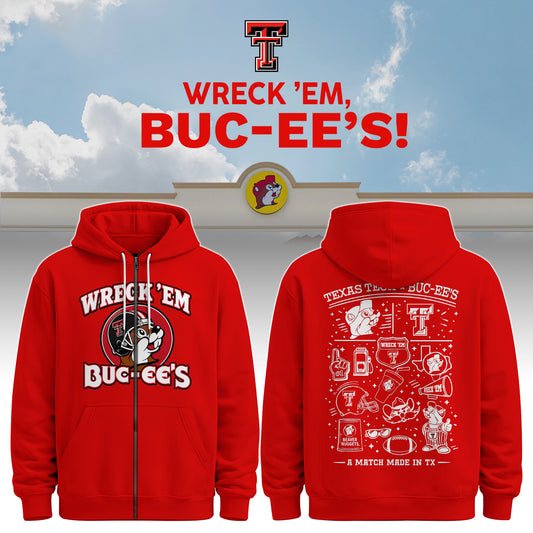 Texas Tech x Buc-ee’s Wreck ’Em Zip Hoodie #4